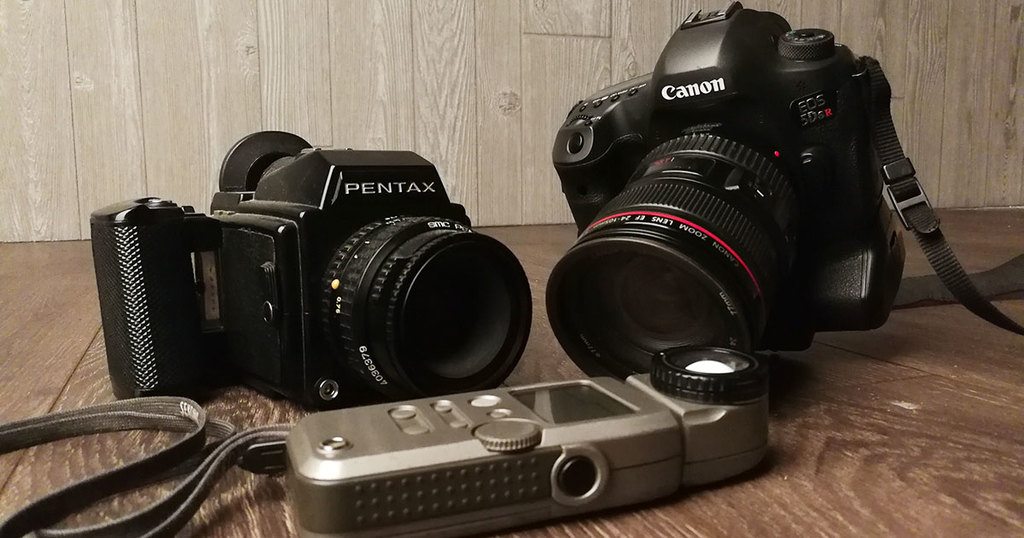 film camera and digital camera